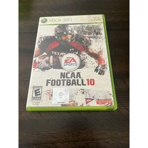 EA Sports NCAA Football 10 Xbox 360 CIB Texas Tech Michael Crabtree Cover